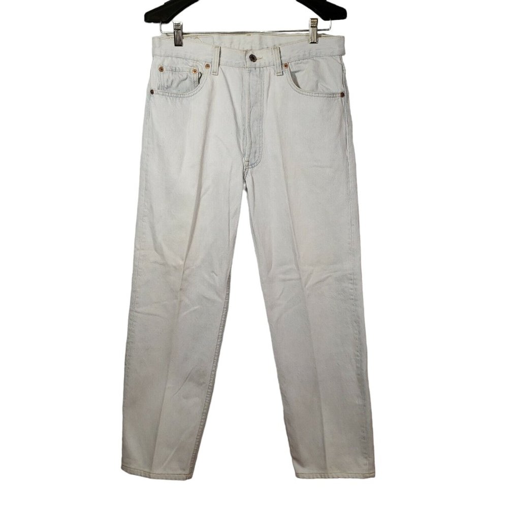 VTG 80s/90s Levi's 501 Jeans Denim 34x32 (32x28) Straight Leg Button-Fly